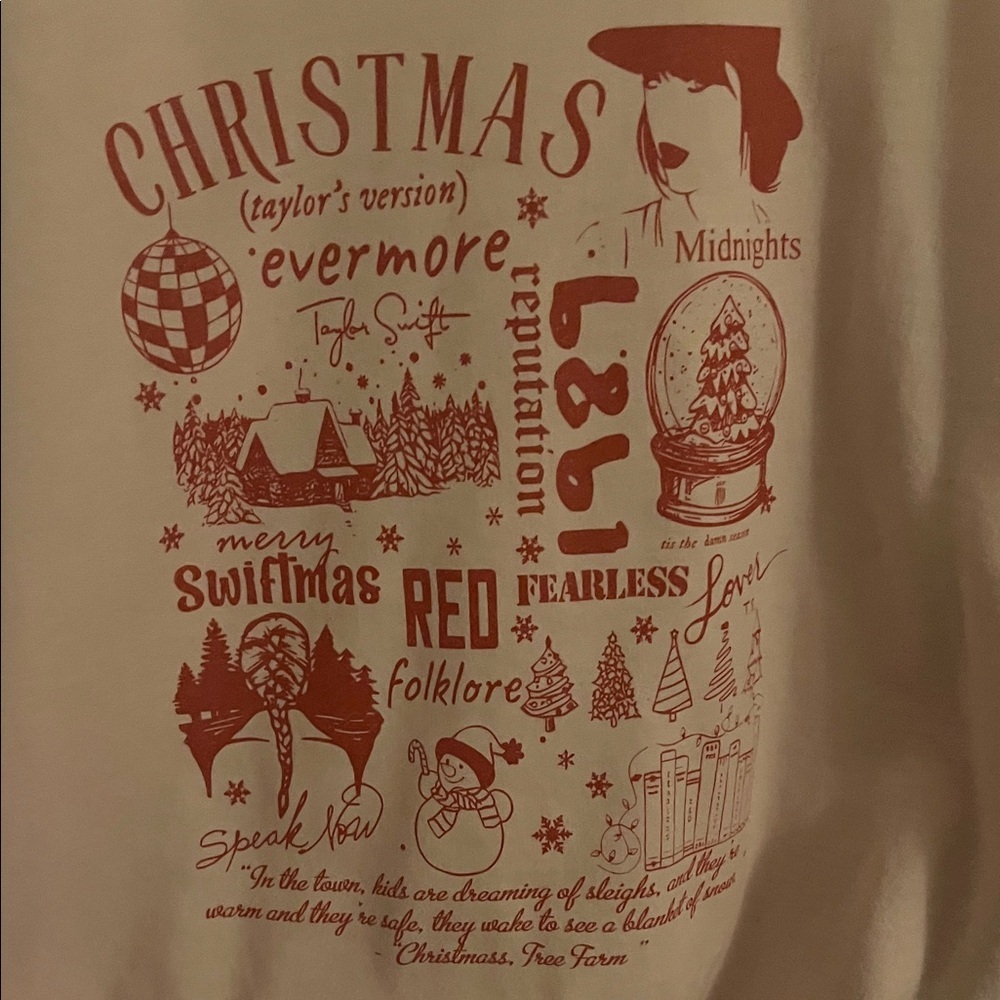 merry swiftmas crewneck 🩷 - Picture 3 of 3